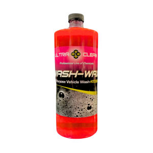 Ultraclean Pink Wash & Wax – 32oz (High Foam, pH-Neutral Car Shampoo)